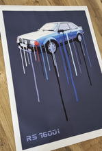 画像をギャラリービューアに読み込む, Ford Escort Mk3 RS1600i Print - Fueled.art
