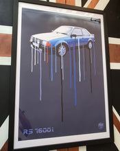 Load image into Gallery viewer, Ford Escort Mk3 RS1600i Print - Fueled.art
