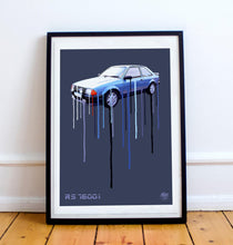 画像をギャラリービューアに読み込む, Ford Escort Mk3 RS1600i Print - Fueled.art
