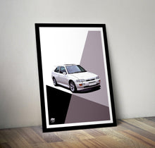 画像をギャラリービューアに読み込む, Ford Escort RS Cosworth Print - Fueled.art
