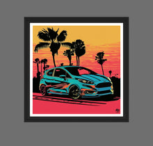Load image into Gallery viewer, Ford Fiesta Mk7 ST print - Fueled.art
