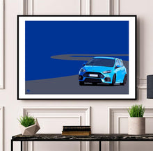 Carica l&#39;immagine nel visualizzatore di Gallery, Ford Focus Mk3 RS print - Fueled.art
