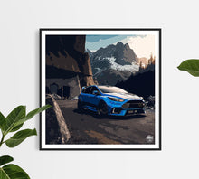 画像をギャラリービューアに読み込む, Ford Focus RS Mk3 print - Fueled.art
