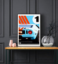 Load image into Gallery viewer, Ford GT Print - Fueled.art
