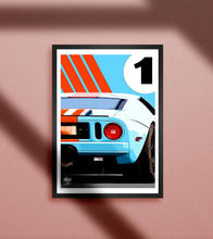 Charger l&#39;image dans la visionneuse de la galerie,Ford GT Print - Fueled.art
