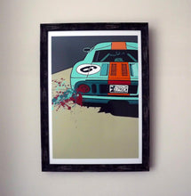 Load image into Gallery viewer, Ford GT40 Le Mans Print - Fueled.art
