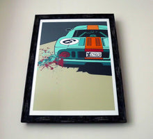 Lade das Bild in den Galerie-Viewer, Ford GT40 Le Mans Print - Fueled.art
