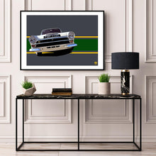 Cargar imagen en el visor de la galería, Ford Lotus Cortina print - Fueled.art
