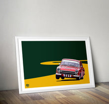 画像をギャラリービューアに読み込む, Ford Lotus Cortina print - Fueled.art
