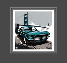 Charger l&#39;image dans la visionneuse de la galerie,Ford Mustang Bullitt print - Fueled.art
