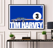 Load image into Gallery viewer, Ford Sierra Cosworth BTCC Tim Harvey Print - Fueled.art
