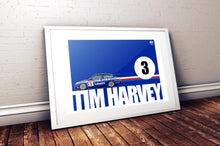 Load image into Gallery viewer, Ford Sierra Cosworth BTCC Tim Harvey Print - Fueled.art
