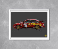 Charger l&#39;image dans la visionneuse de la galerie,Ford Sierra RS500 Cosworth - Dick Johnson Racing Print - Fueled.art
