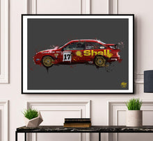 Load image into Gallery viewer, Ford Sierra RS500 Cosworth - Dick Johnson Racing Print - Fueled.art
