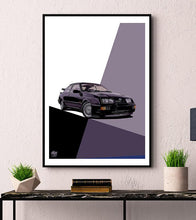 画像をギャラリービューアに読み込む, Ford Sierra RS500 Cosworth print - Fueled.art
