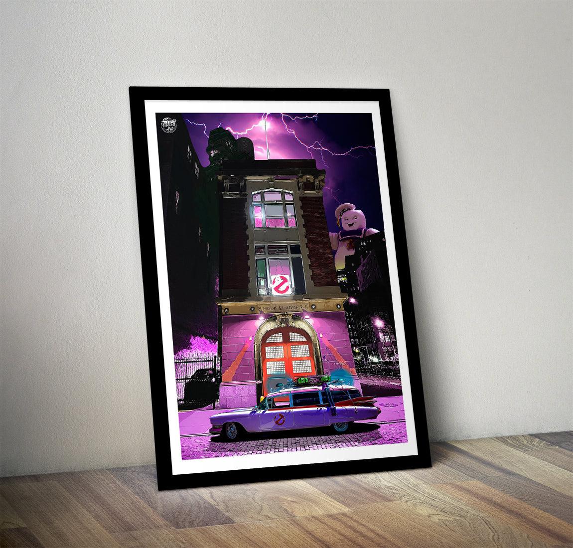 Ghostbusters Ecto 1 Print - Fueled.art