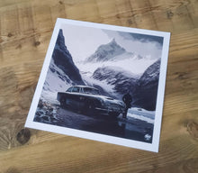 Load image into Gallery viewer, James Bond Aston Martin DB5 print - Fueled.art
