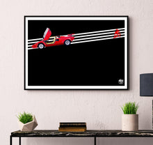 Load image into Gallery viewer, Lamborghini Countach Print - Fueled.art
