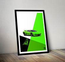 Lade das Bild in den Galerie-Viewer, Lamborghini Diablo Print - Fueled.art
