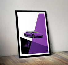 Load image into Gallery viewer, Lamborghini Diablo Print - Fueled.art
