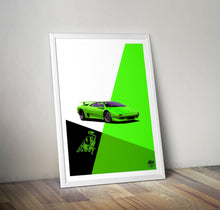 Load image into Gallery viewer, Lamborghini Diablo Print - Fueled.art
