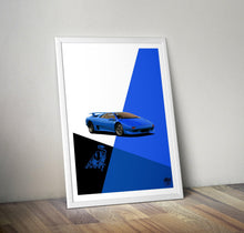 Lade das Bild in den Galerie-Viewer, Lamborghini Diablo Print - Fueled.art
