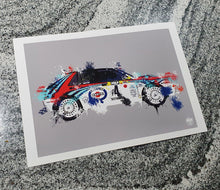 Carica l&#39;immagine nel visualizzatore di Gallery, Lancia Delta Integrale Print - Fueled.art
