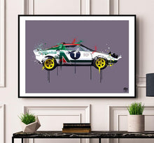 Load image into Gallery viewer, Lancia Stratos Print - Fueled.art
