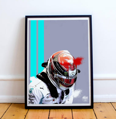 Lewis Hamilton Print - Fueled.art