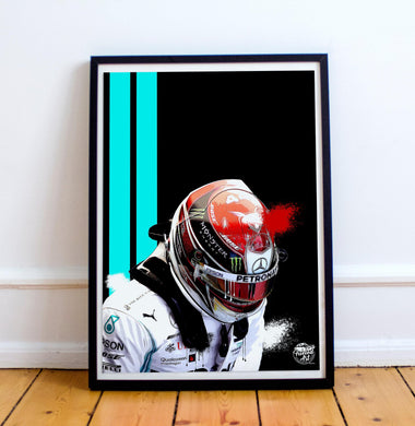 Lewis Hamilton Print - Fueled.art