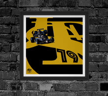 Load image into Gallery viewer, Lotus 79 F1 print - Fueled.art
