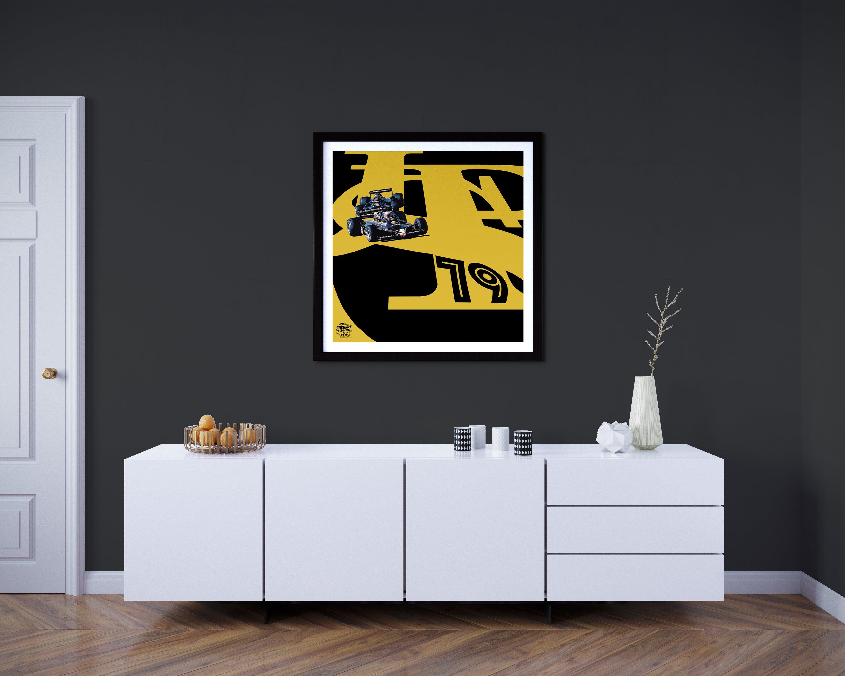 Lotus 79 F1 print - Fueled.art