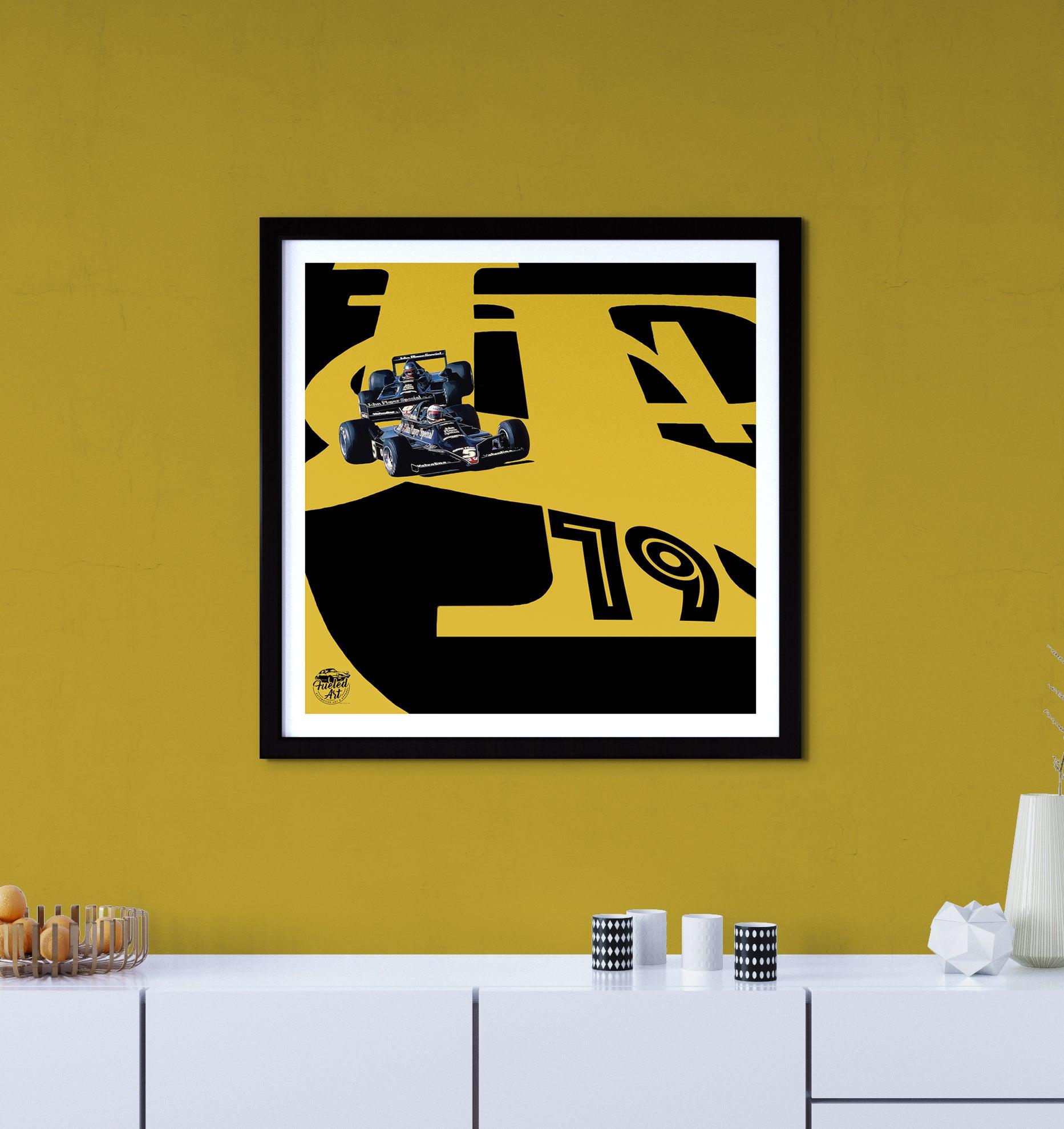 Lotus 79 F1 print - Fueled.art