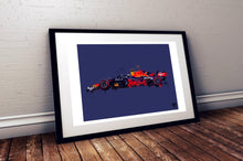 Carica l&#39;immagine nel visualizzatore di Gallery, Max Verstappen Red Bull F1 Print - Fueled.art
