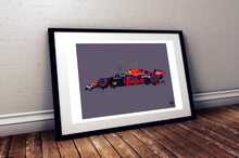 Charger l&#39;image dans la visionneuse de la galerie,Max Verstappen Red Bull F1 Print - Fueled.art
