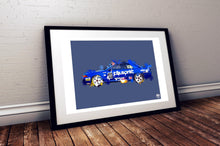 Load image into Gallery viewer, Nissan Skyline R32 GTR Calsonic Print - Various sizes - Fueled.art
