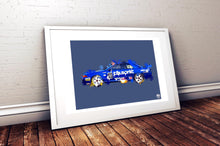 Load image into Gallery viewer, Nissan Skyline R32 GTR Calsonic Print - Various sizes - Fueled.art
