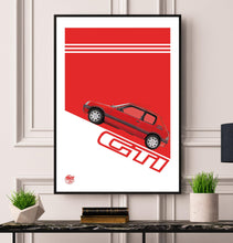 Lade das Bild in den Galerie-Viewer, Peugeot 205 GTI Print - Fueled.art
