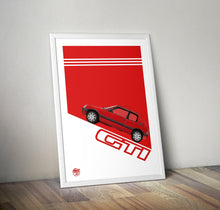 Lade das Bild in den Galerie-Viewer, Peugeot 205 GTI Print - Fueled.art
