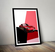 Carica l&#39;immagine nel visualizzatore di Gallery, Porsche 718 982 Cayman Print - Fueled.art
