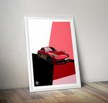Lade das Bild in den Galerie-Viewer, Porsche 718 982 Cayman Print - Fueled.art
