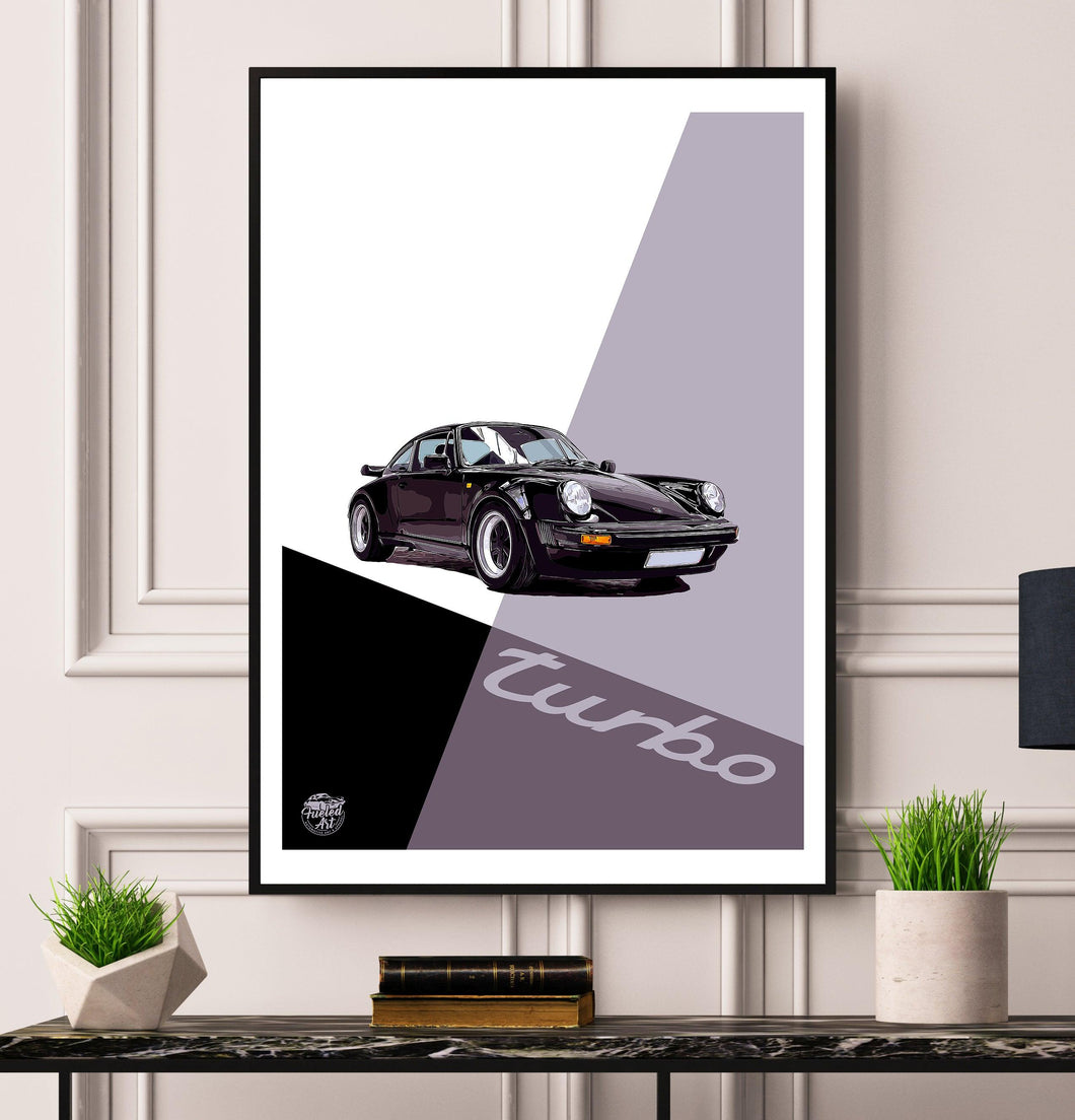 Porsche 911 930 Turbo Print - Fueled.art
