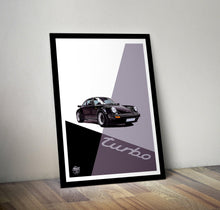 Lade das Bild in den Galerie-Viewer, Porsche 911 930 Turbo Print - Fueled.art
