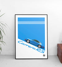 Charger l&#39;image dans la visionneuse de la galerie,Porsche 911 964 Carrera RS Print - Fueled.art
