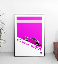 Load image into Gallery viewer, Porsche 911 964 Carrera RS Print - Fueled.art
