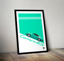 Charger l&#39;image dans la visionneuse de la galerie,Porsche 911 964 Carrera RS Print - Fueled.art
