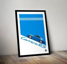 Charger l&#39;image dans la visionneuse de la galerie,Porsche 911 964 Carrera RS Print - Fueled.art
