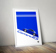 Load image into Gallery viewer, Porsche 911 964 Carrera RS Print - Fueled.art
