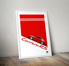 Load image into Gallery viewer, Porsche 911 964 Carrera RS Print - Fueled.art
