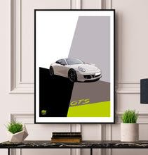 画像をギャラリービューアに読み込む, Porsche 911 991 Carrera GTS Print - Fueled.art
